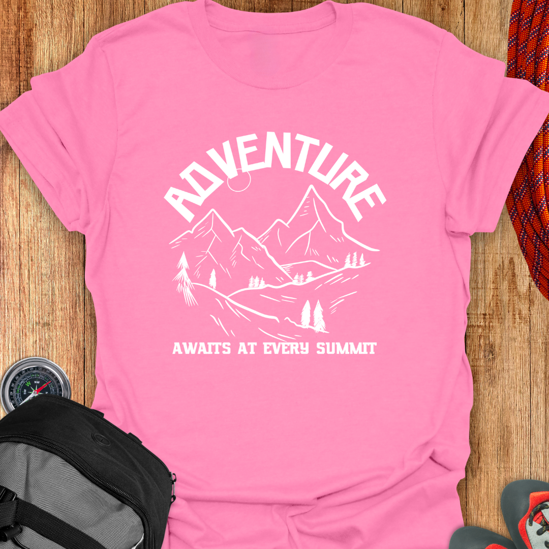 ADVENTURE AWAITS T-SHIRT