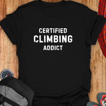 CERTIFIED CLIMBING ADDICT