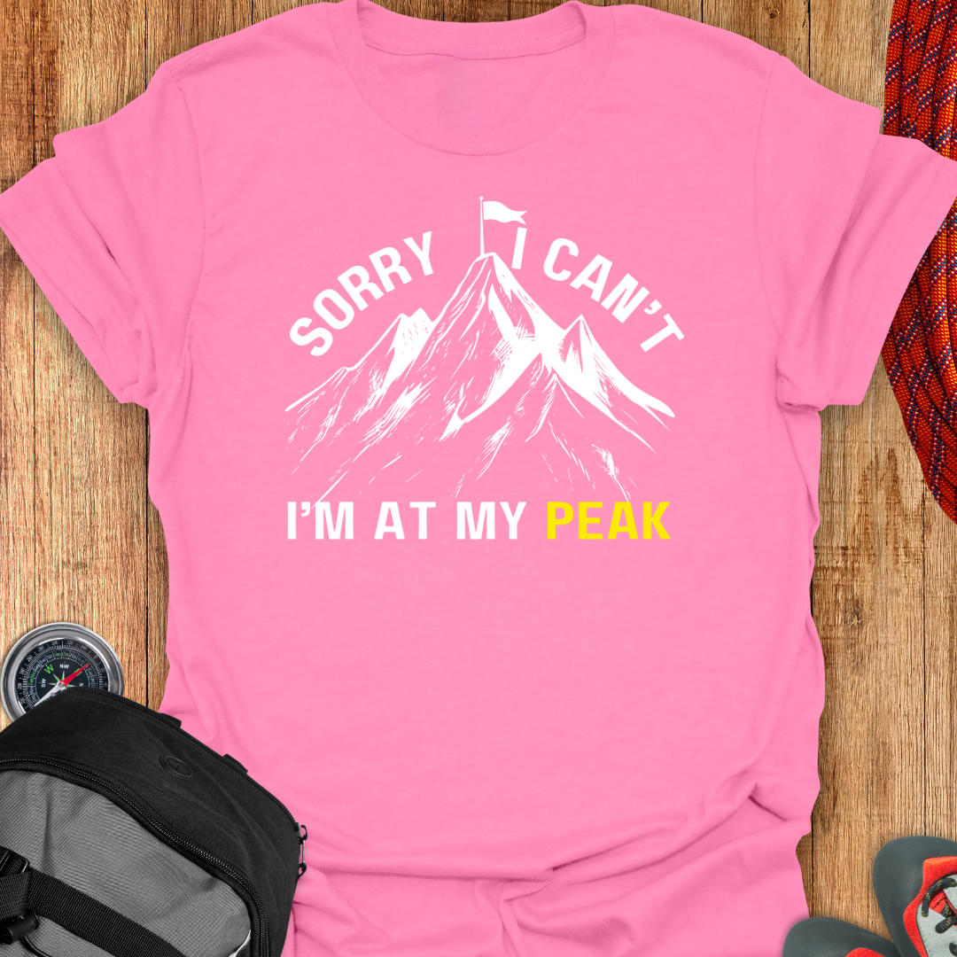 SORRY I CAN'T T-SHIRT