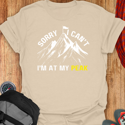 SORRY I CAN'T T-SHIRT