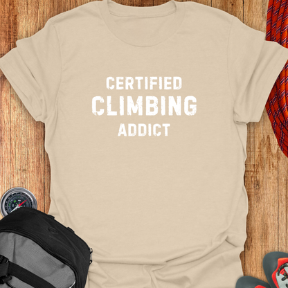 CERTIFIED CLIMBING ADDICT