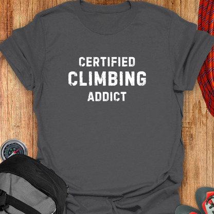 CERTIFIED CLIMBING ADDICT