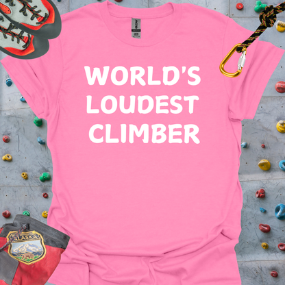 WOLDS LOUDEST CLIMBER T-SHIRT