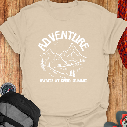 ADVENTURE AWAITS T-SHIRT