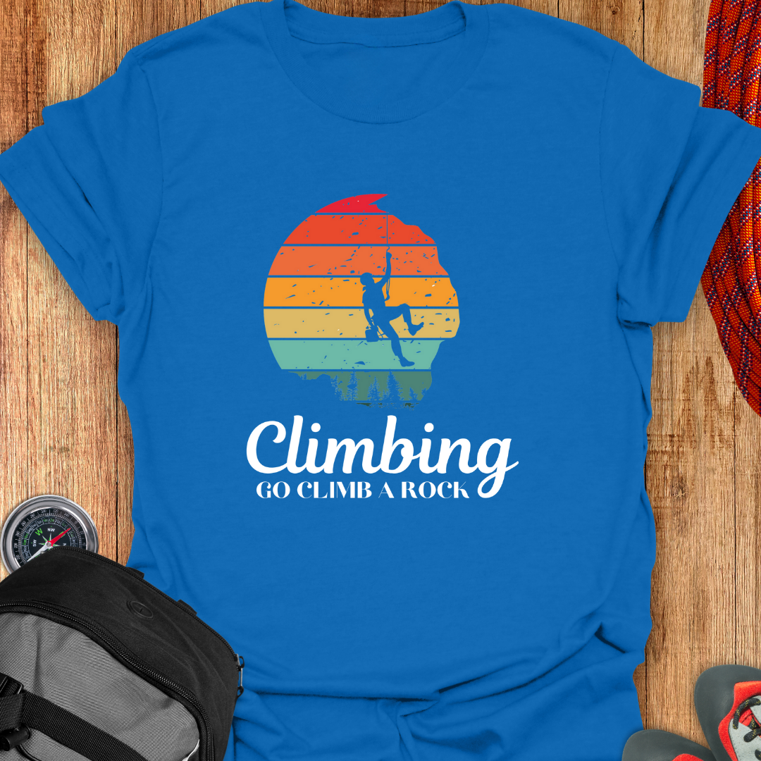 GO CLIMB A ROCK T-SHIRT