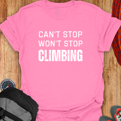 CAN'T STOP WON'T STOP CLIMBING