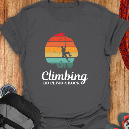 GO CLIMB A ROCK T-SHIRT