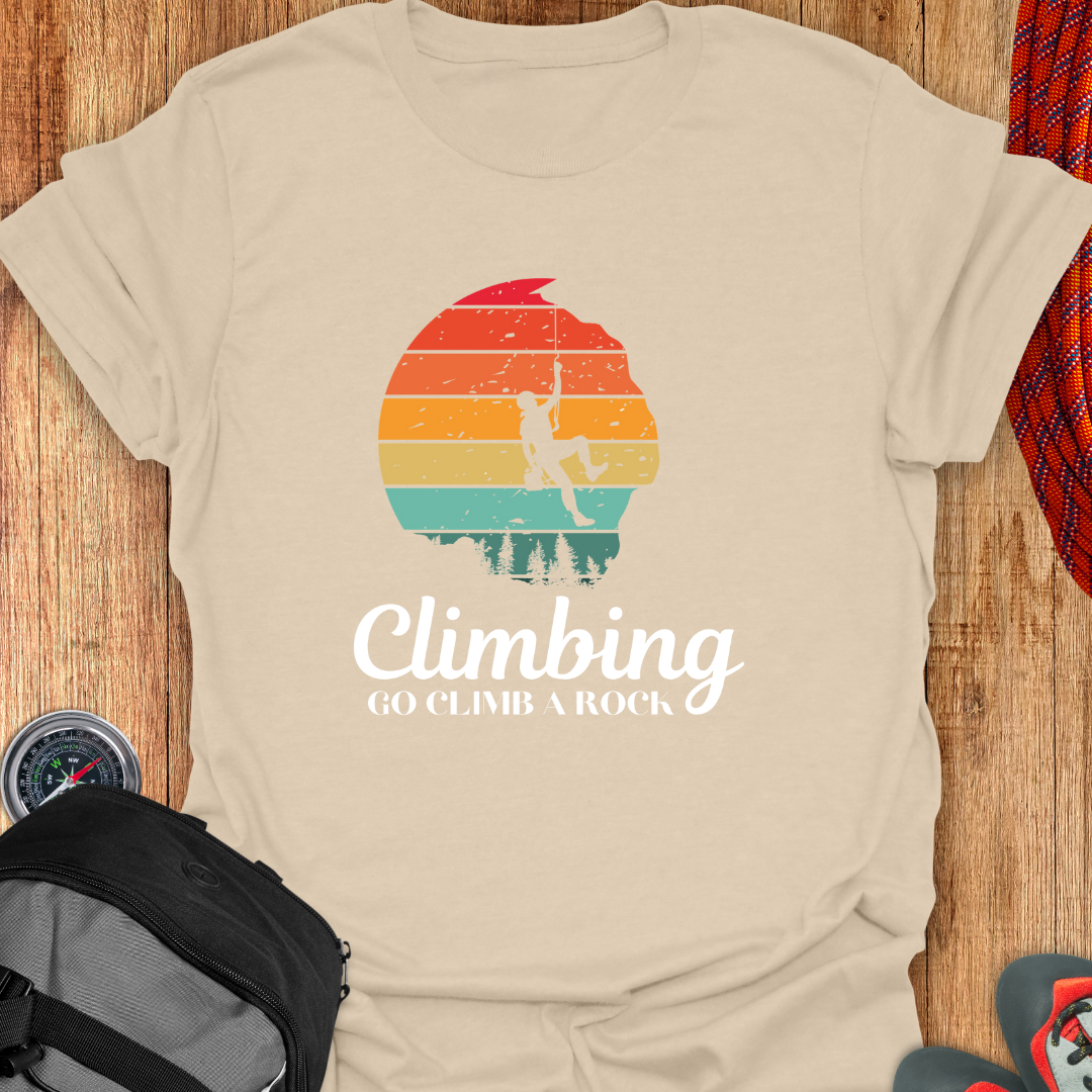 GO CLIMB A ROCK T-SHIRT