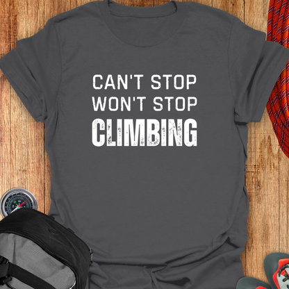 CAN'T STOP WON'T STOP CLIMBING