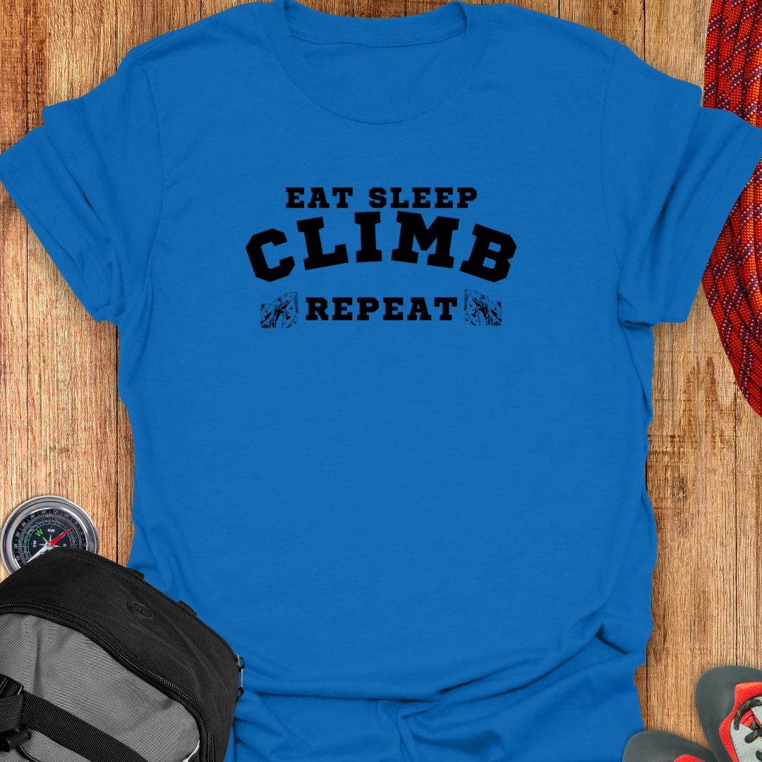 Eat Sleep Climb T-SHIRT