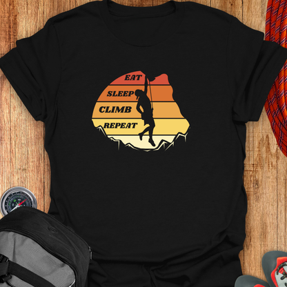 EAT SLEEP CLIMB T-SHIRT