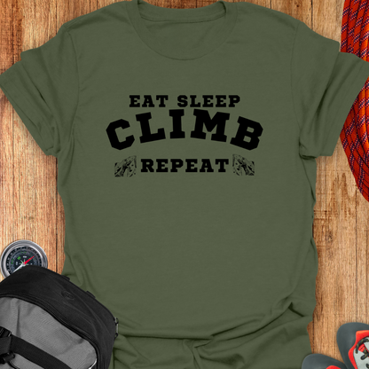 Eat Sleep Climb T-SHIRT