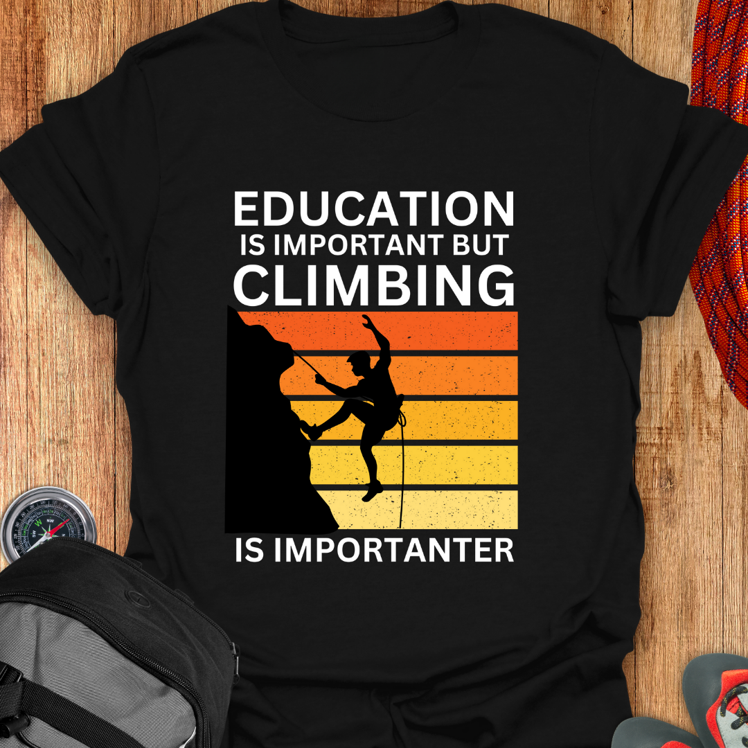 EDUCATION IS IMPORTANT T-SHIRT