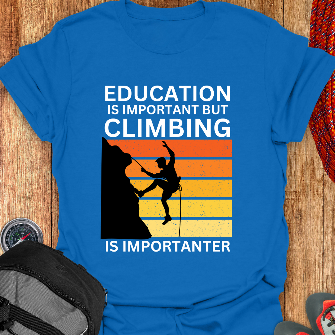 EDUCATION IS IMPORTANT T-SHIRT