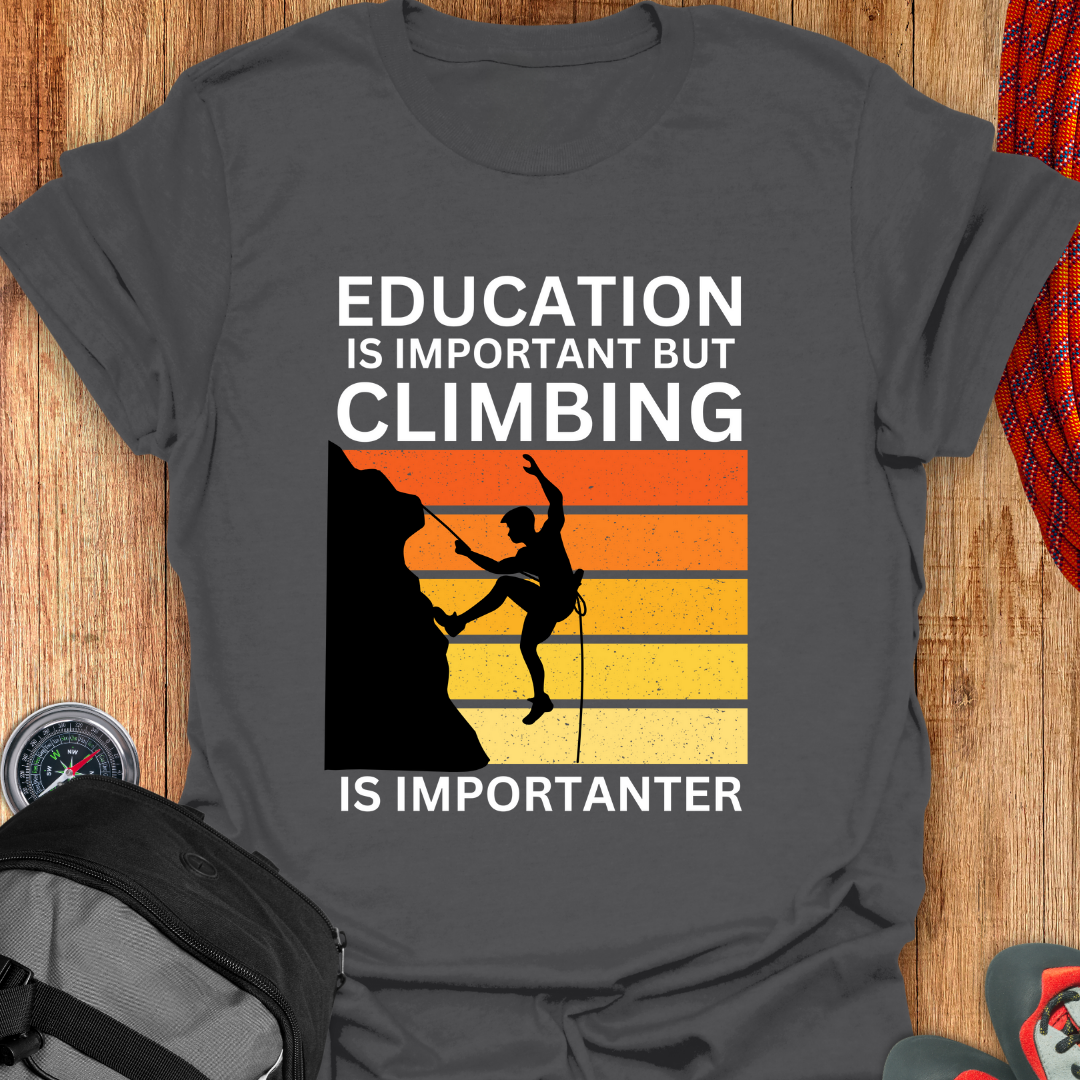 EDUCATION IS IMPORTANT T-SHIRT