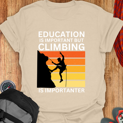 EDUCATION IS IMPORTANT T-SHIRT