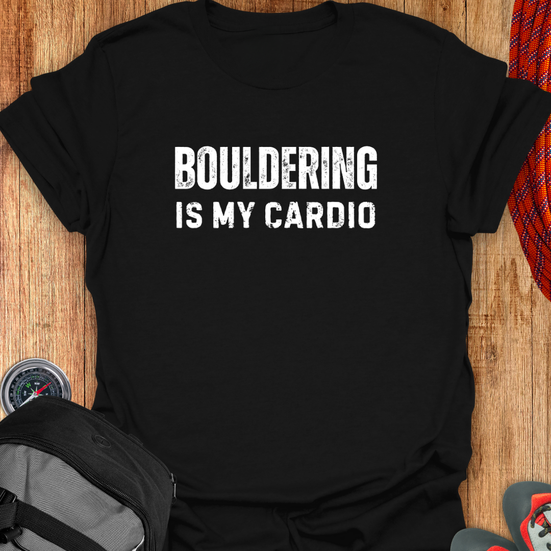 BOULDERING is my cardio