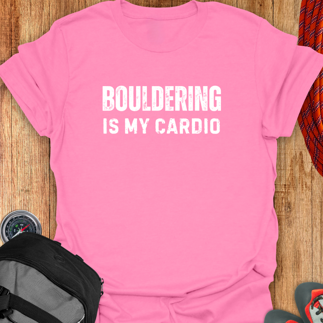 BOULDERING is my cardio