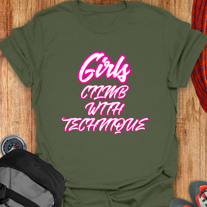 Girls Climb T-SHIRT