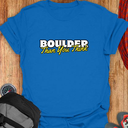 Boulder than you think