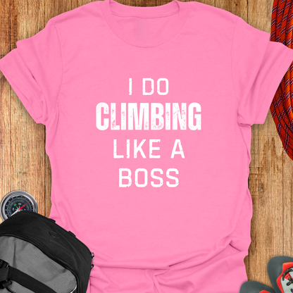 I DO CLIMBING LIKE A BOSS