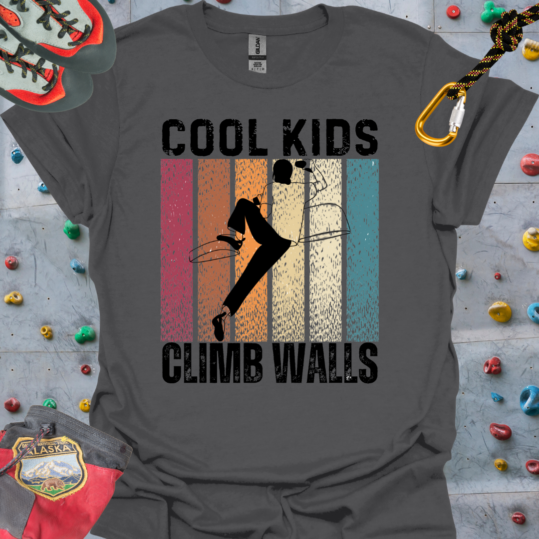 COOL KIDS CLIMB WALLS