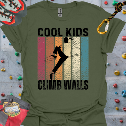 COOL KIDS CLIMB WALLS