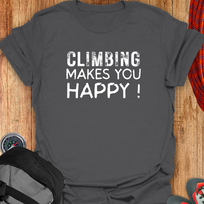 CLIMBING MAKES YOU HAPPY!