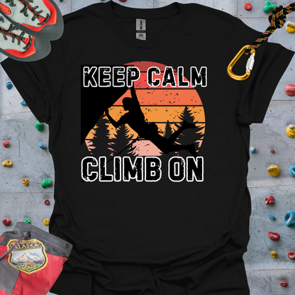 KEEP CALM CLIMB ON 2