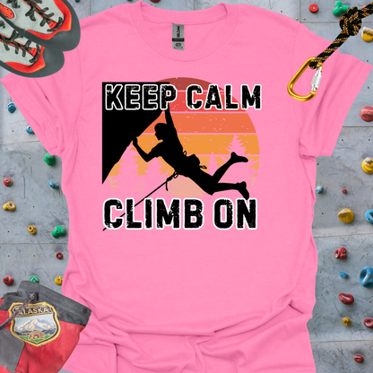 KEEP CALM CLIMB ON 2