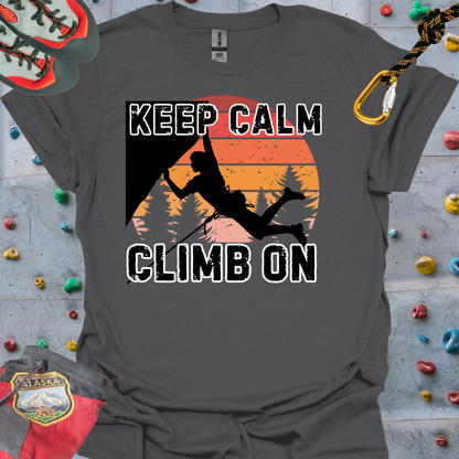 KEEP CALM CLIMB ON 2