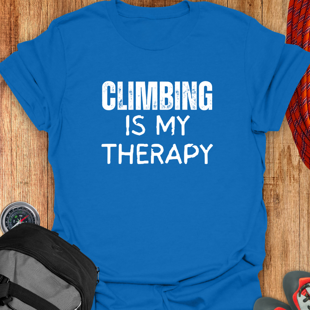 CLIMBING IS MY THERAPY