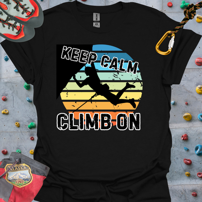 KEEP CALM CLIMB ON 1