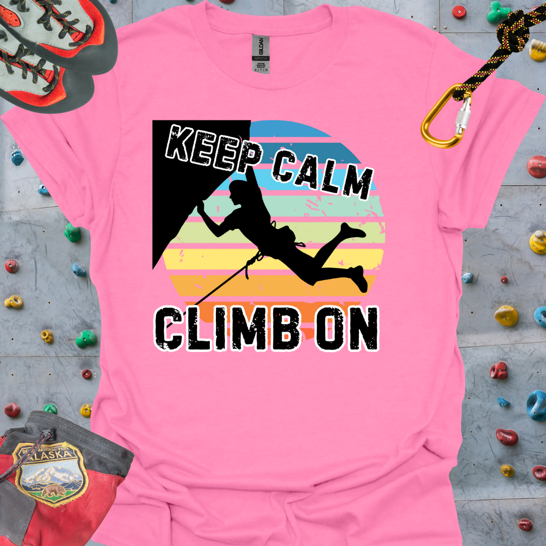 KEEP CALM CLIMB ON 1