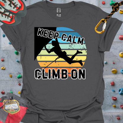 KEEP CALM CLIMB ON 1