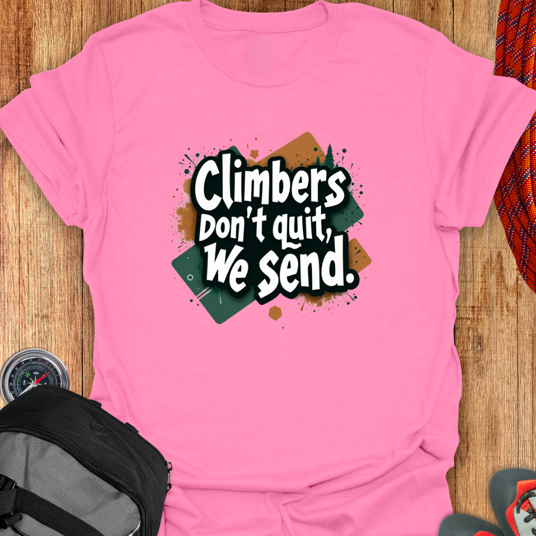 climber's don't quit, we send (2)