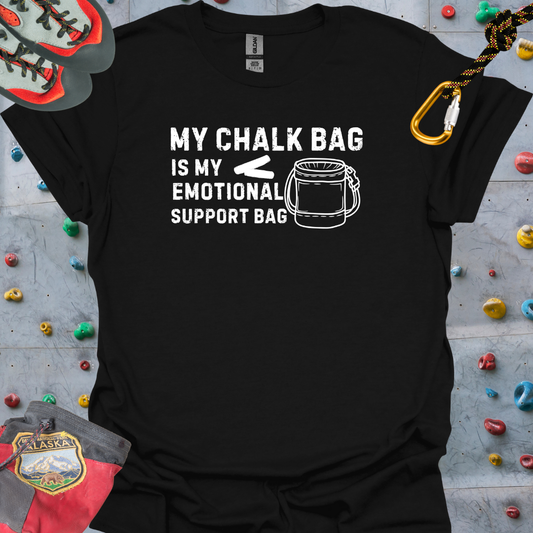 My chalkbag is my emotional support bag