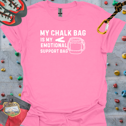 My chalkbag is my emotional support bag