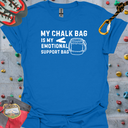 My chalkbag is my emotional support bag