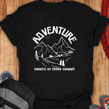 ADVENTURE AWAITS T-SHIRT