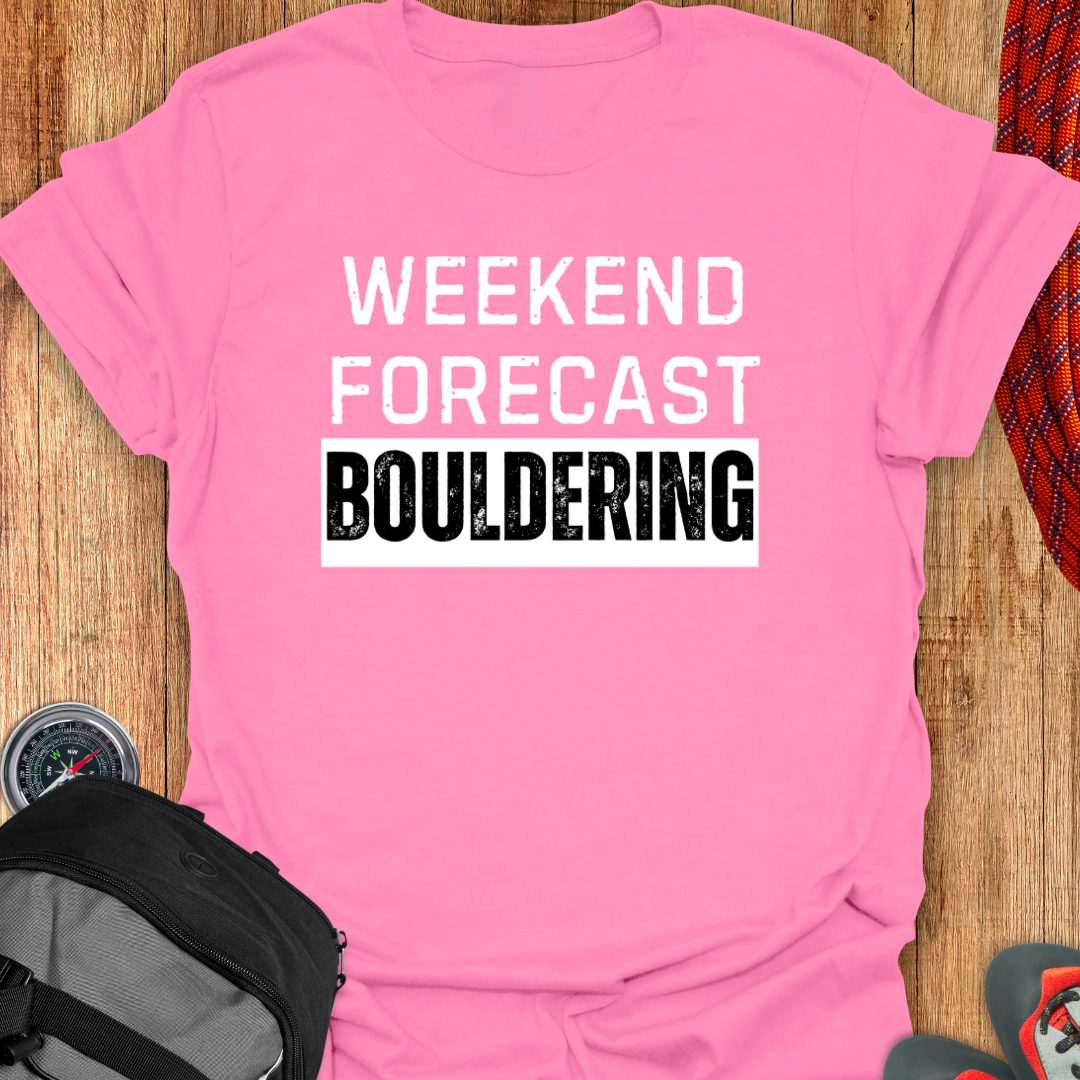 WEEKEND FORECAST BOULDERING