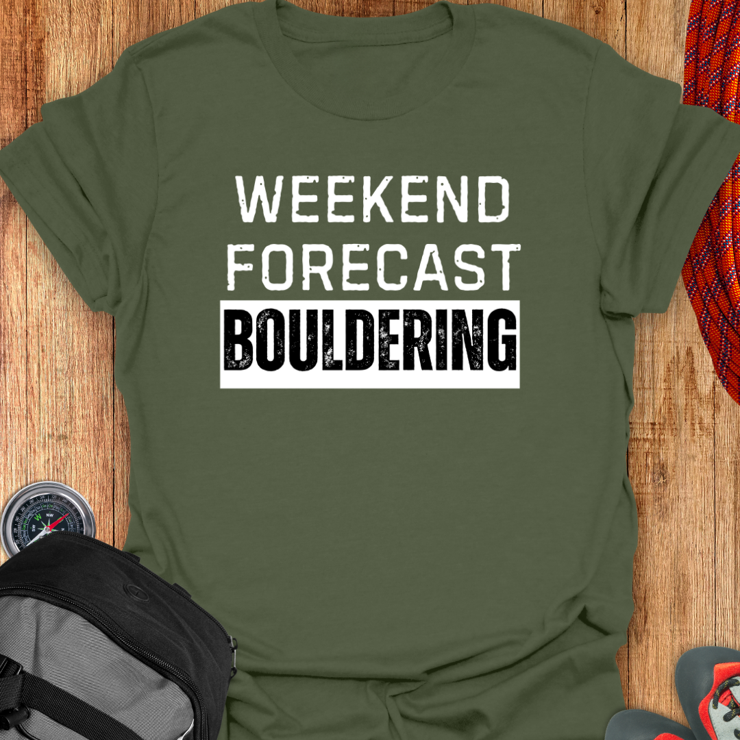 WEEKEND FORECAST BOULDERING