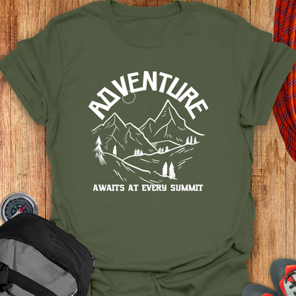 ADVENTURE AWAITS T-SHIRT