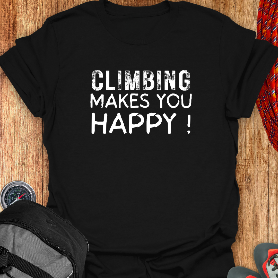 CLIMBING MAKES YOU HAPPY!